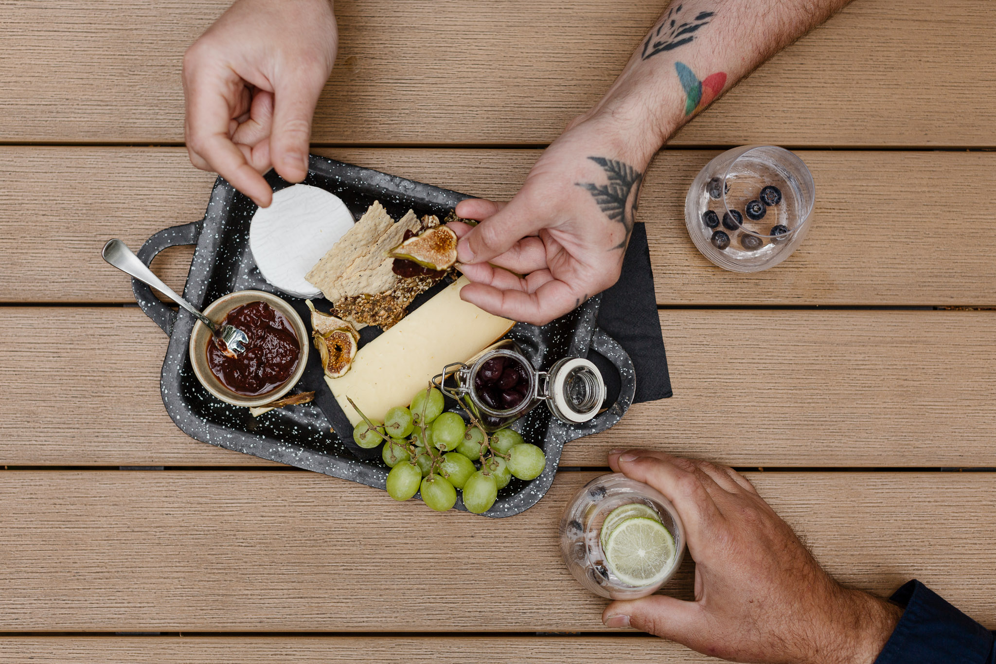 Grazing Boards at Wild Lot Distillery