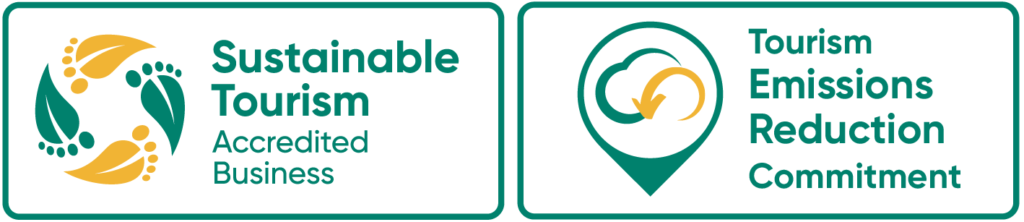 Sustainable Tourism Accredited Business - Tourism Emissions Reduction Commitment. Margaret River WA